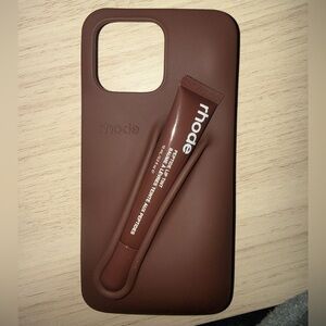 Rhode Lip Case: Espresso iPhone 16 Pro Max💋